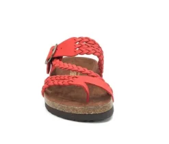 Women's White Mountain Hayleigh Footbed Sandals