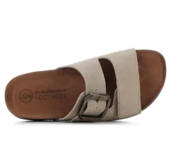 Women's White Mountain Hayloft Footbed Sandals