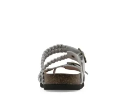 Women's White Mountain Haziest Footbed Sandals