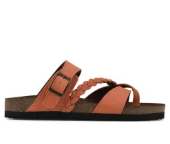 Women's White Mountain Hazy Footbed Sandals