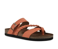 Women's White Mountain Hazy Footbed Sandals