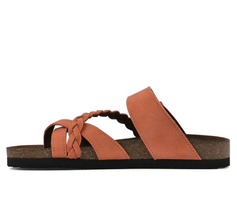 Women's White Mountain Hazy Footbed Sandals