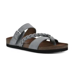 Women's White Mountain Hazy Footbed Sandals
