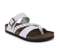 Women's White Mountain Hazy Footbed Sandals