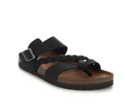 Women's White Mountain Hazy Footbed Sandals