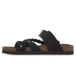 Women's White Mountain Hazy Footbed Sandals