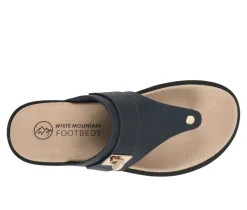 Women's White Mountain Malabar Footbed Sandals