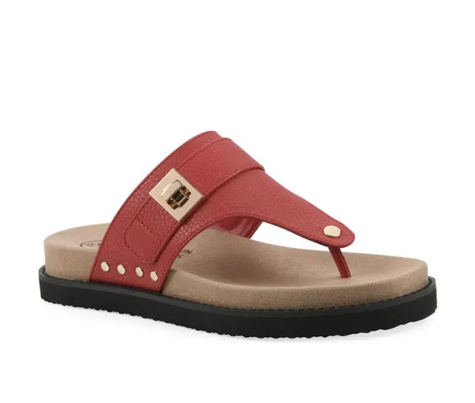 Women's White Mountain Malabar Footbed Sandals