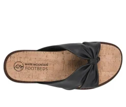Women's White Mountain Malanga Footbed Sandals