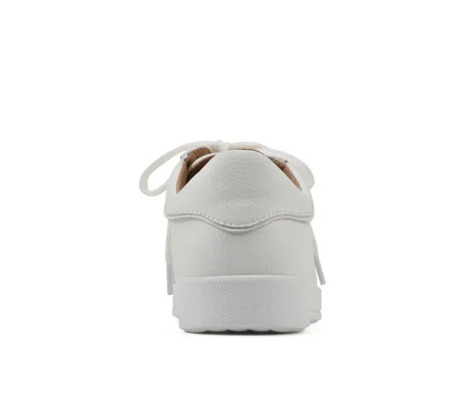 Women's White Mountain Uniform Sneakers