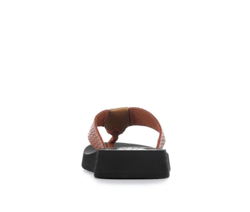 Women's Yellow Box Addyson Flip-Flops