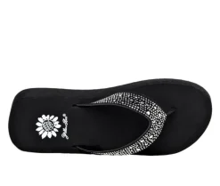 Women's Yellow Box Africa Wedge Flip-Flops