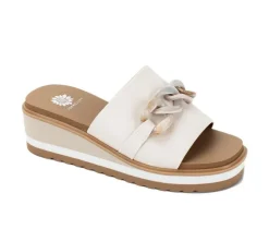 Women's Yellow Box Alora Wedge Sandals