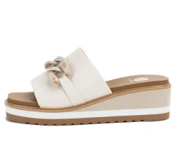 Women's Yellow Box Alora Wedge Sandals