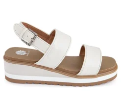 Women's Yellow Box Ardenne Wedge Sandals