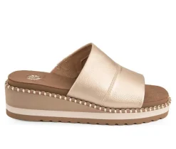 Women's Yellow Box Ayama Wedge Sandals