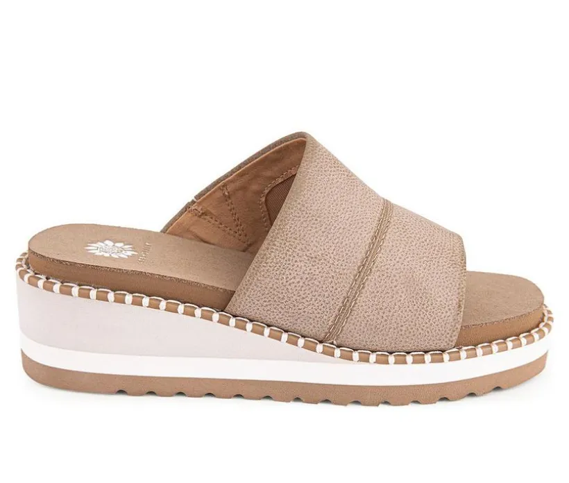 Women's Yellow Box Ayama Wedge Sandals