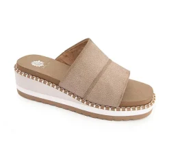 Women's Yellow Box Ayama Wedge Sandals