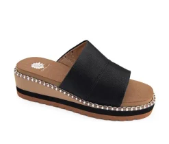 Women's Yellow Box Ayama Wedge Sandals