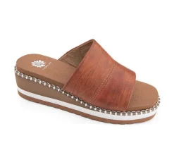 Women's Yellow Box Ayama Wedge Sandals