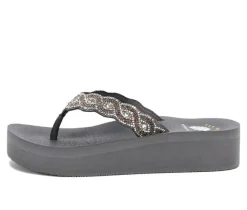 Women's Yellow Box Barbara Platform Flip-Flops