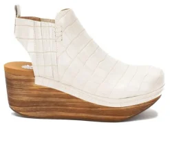 Women's Yellow Box Barty Wedge Clogs
