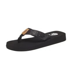 Women's Yellow Box Benji Flip-Flops