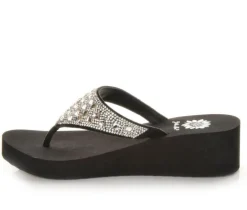 Women's Yellow Box Birder Wedge Flip-Flops