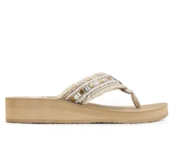 Women's Yellow Box Caileen Flip-Flops