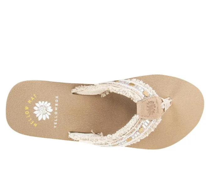 Women's Yellow Box Caileen Flip-Flops