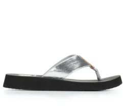 Women's Yellow Box Camala Flip-Flops