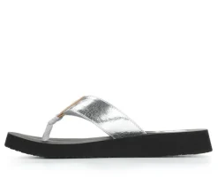 Women's Yellow Box Camala Flip-Flops