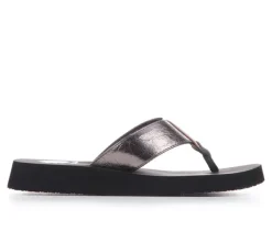 Women's Yellow Box Camala Flip-Flops