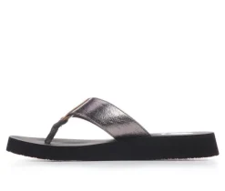 Women's Yellow Box Camala Flip-Flops