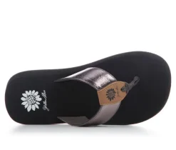 Women's Yellow Box Camala Flip-Flops