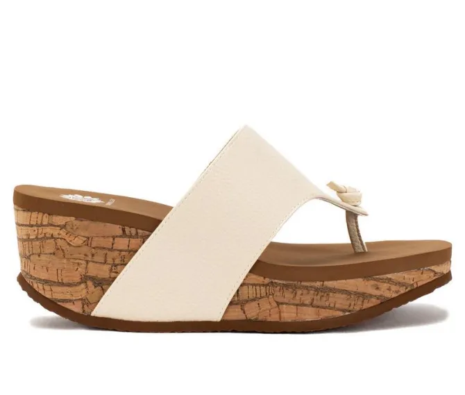 Women's Yellow Box Carily Wedge Sandals