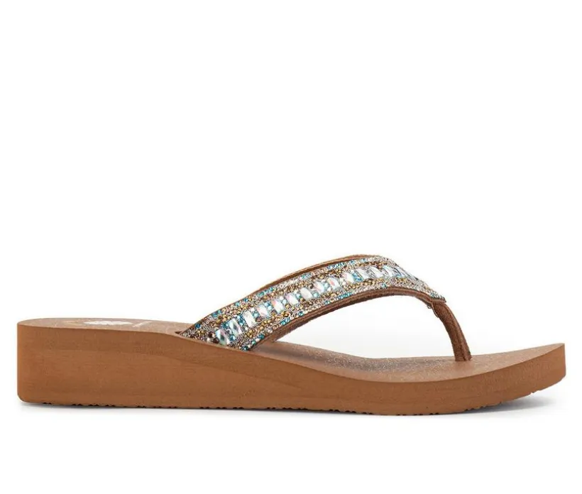 Women's Yellow Box Carinah Flip-Flops