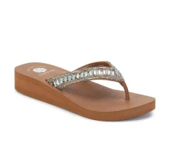 Women's Yellow Box Carinah Flip-Flops