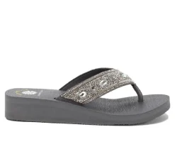 Women's Yellow Box Cathy Flip-Flops