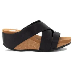 Women's Yellow Box Chela Wedge Sandals