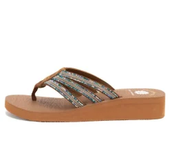 Women's Yellow Box Chelsea Flip-Flops