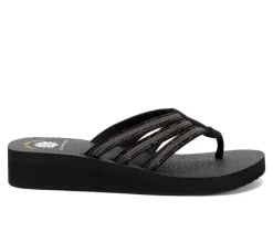 Women's Yellow Box Chelsea Flip-Flops