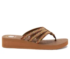 Women's Yellow Box Chelsea Flip-Flops