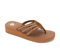 Women's Yellow Box Chelsea Flip-Flops