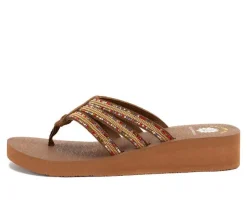 Women's Yellow Box Chelsea Flip-Flops