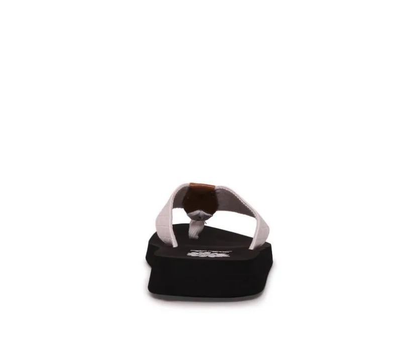 Women's Yellow Box Cocoa Flip-Flops