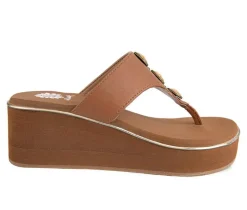Women's Yellow Box Daize Flip-Flops