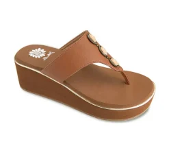 Women's Yellow Box Daize Flip-Flops