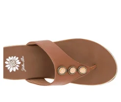 Women's Yellow Box Daize Flip-Flops