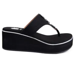 Women's Yellow Box Daize Flip-Flops
